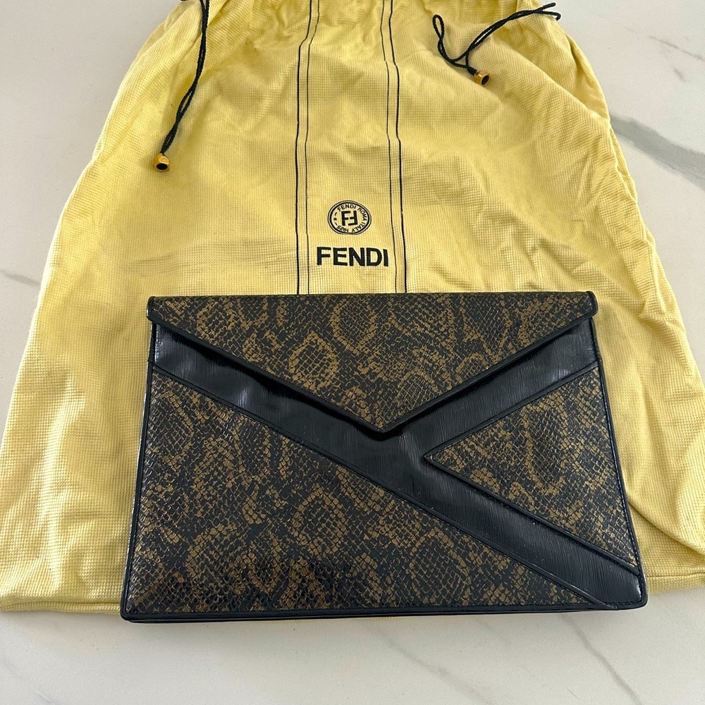 Vintage Fendi Clutch